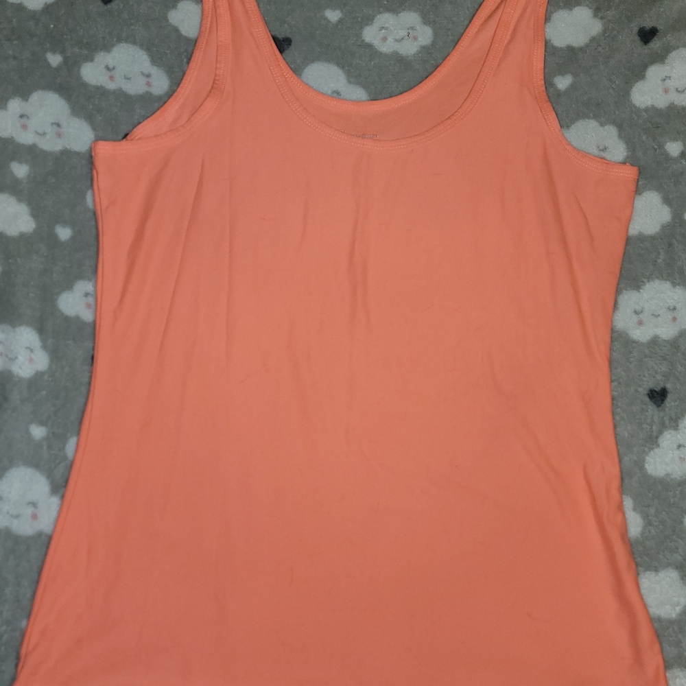 No Boundaries Coral Tank Top